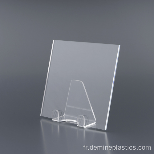 Feuille de polycarbonate solide transparente anti-buée de 1,5 mm